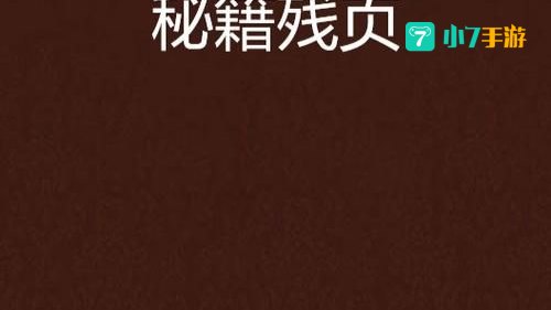 秘籍残页
